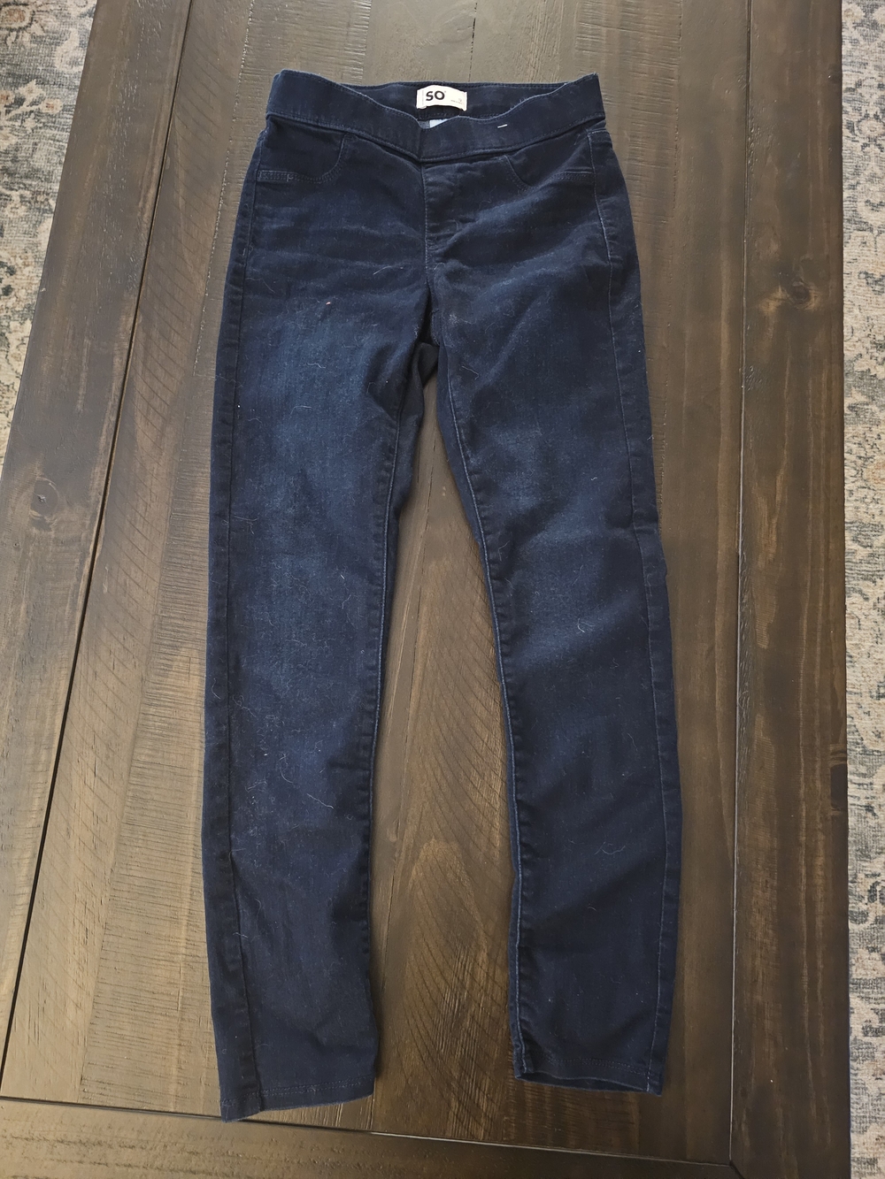 SO Girl's Dark Navy Skinny Jeans